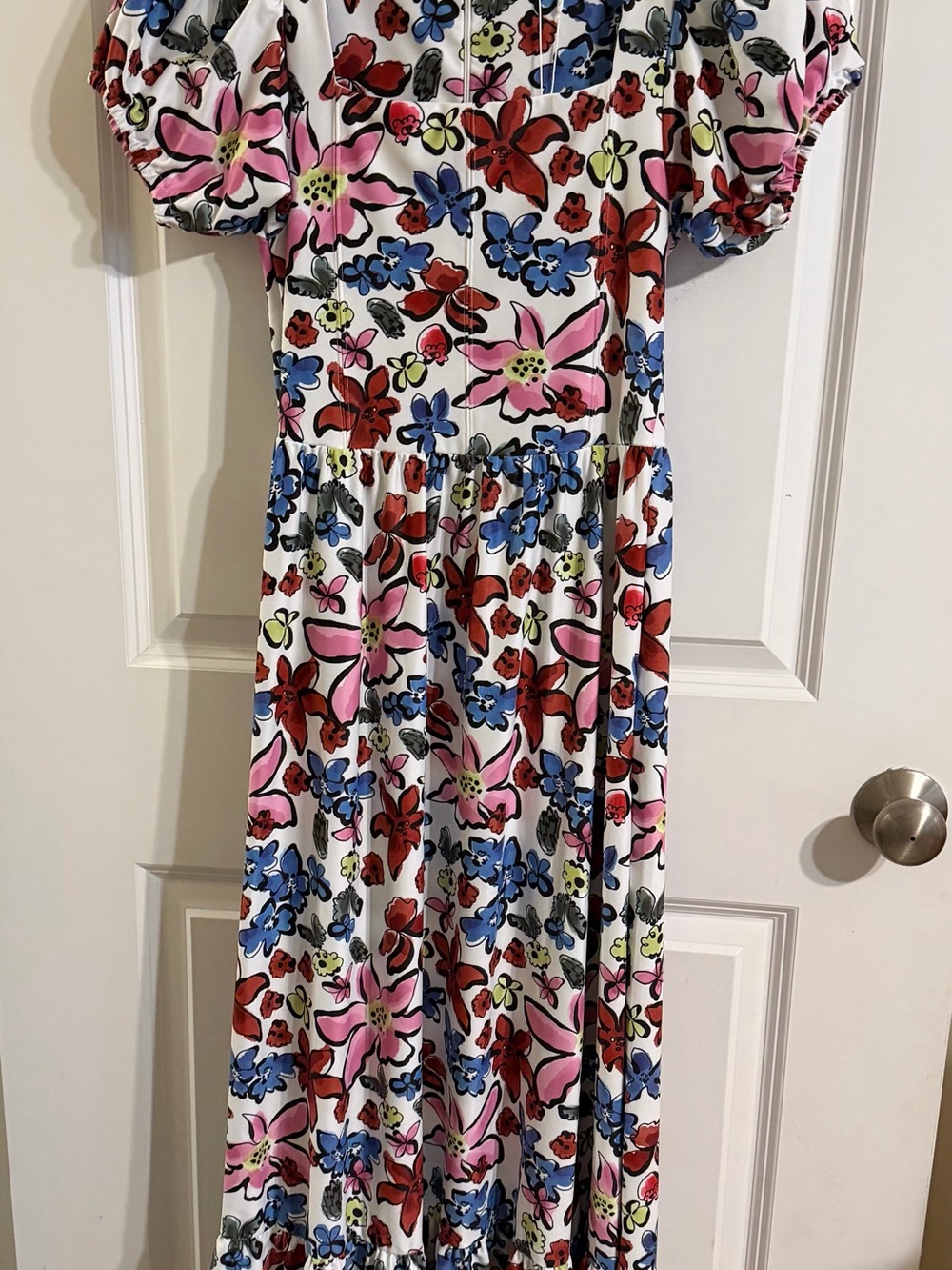 Smith & Quinn NWT Floral Maxi Dress with Pink, Red and Blue Blooms